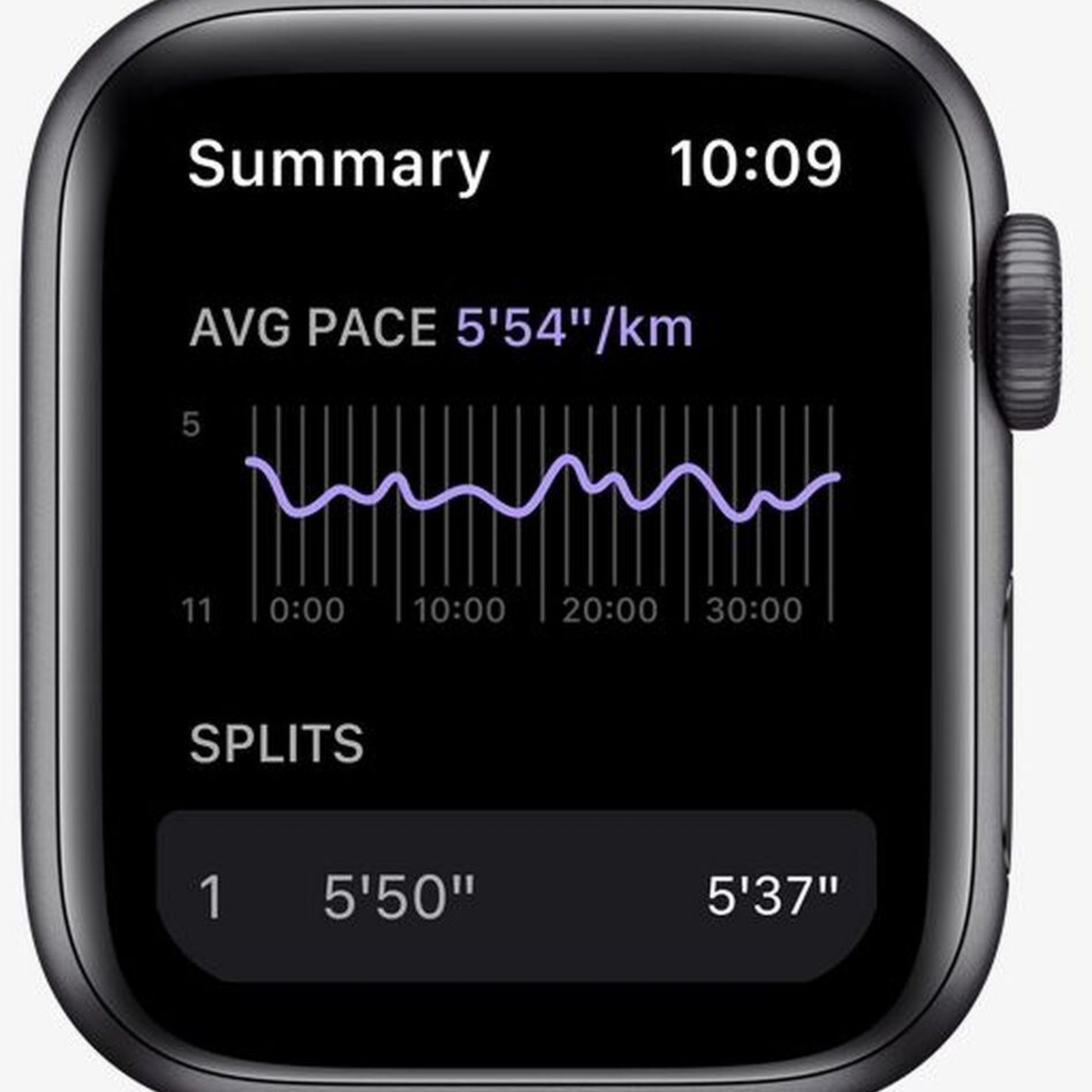Apple Watch Nike SE GPS 40mm Space Grey Aluminium Case with Anthracite/Black Nike Sport Band (MKQ33)